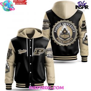 Purdue Boilermakers In The Stands Limited Hooded Varsity Jacket