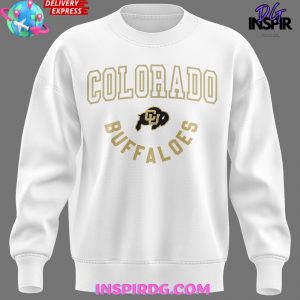 Colorado Buffaloes Vintage 2024 White Sweatshirt