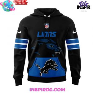 Rare store Sz XL 100% Nike 2017 Detroit Lions Salute To Service ON FIELD Hoodie NFL