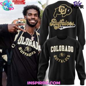 Colorado Buffaloes Vintage 2024 Black Sweatshirt