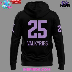 Golden State Valkyries New Season 2025 Black Hoodie