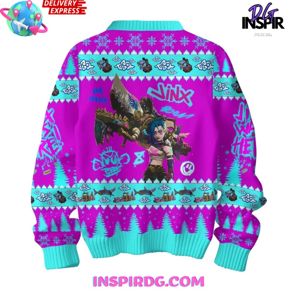 Arcane Jinx Special Edition Ugly Sweater Arcane Jinx Special Edition Ugly Sweater