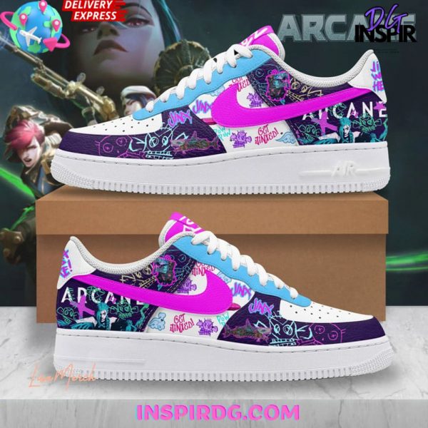 Arcane Jinx Was Here Limited Edition Nike Air Force 1