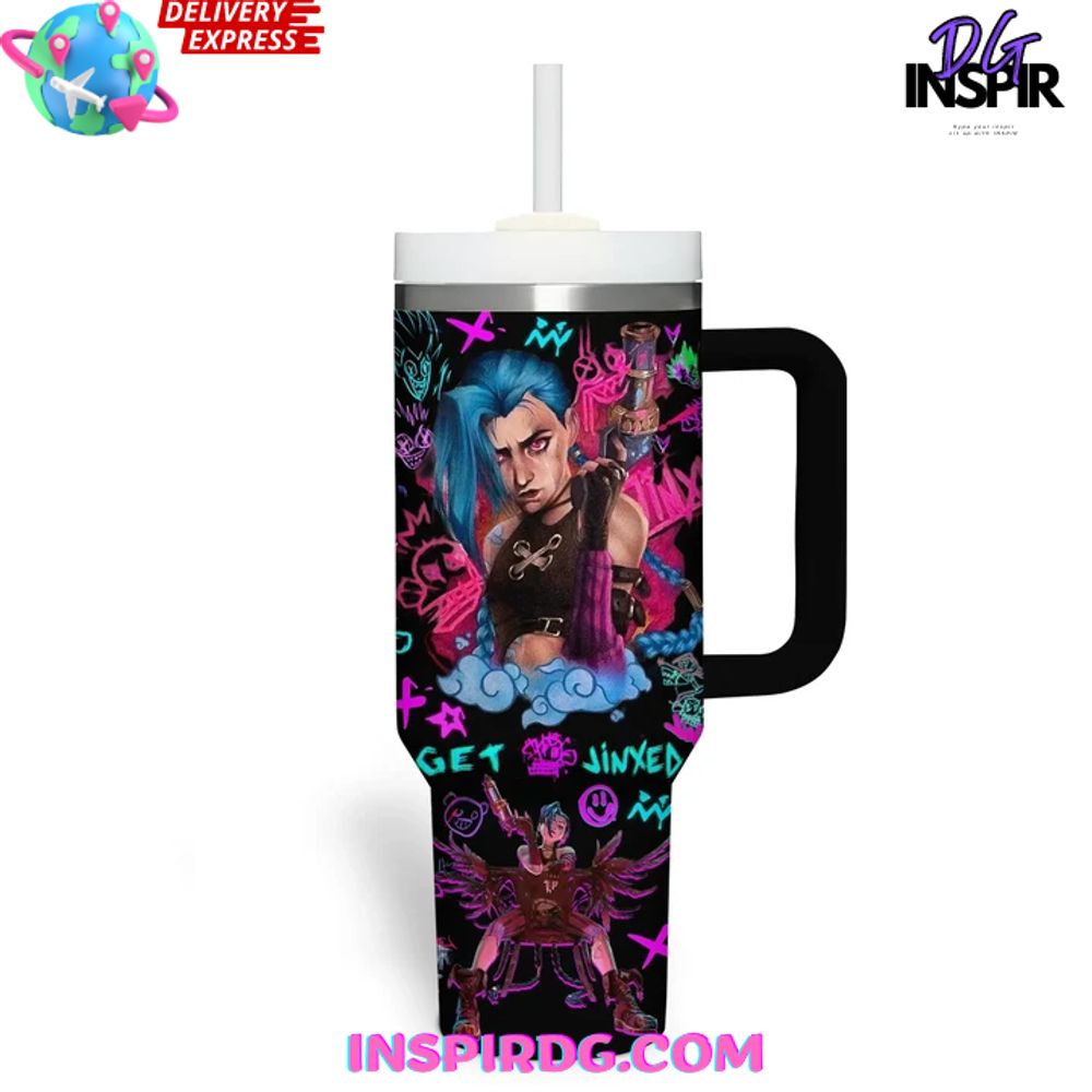 Arcane Jinx Was Here Special Edition Stanley Tumbler Cup Arcane Jinx Was Here Special Edition Stanley Tumbler Cup