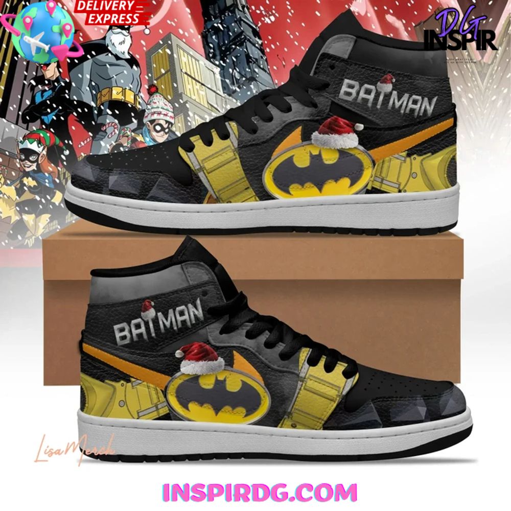 Batman Christmas Limited Edition Nike Air Jordan 1 InspirDG