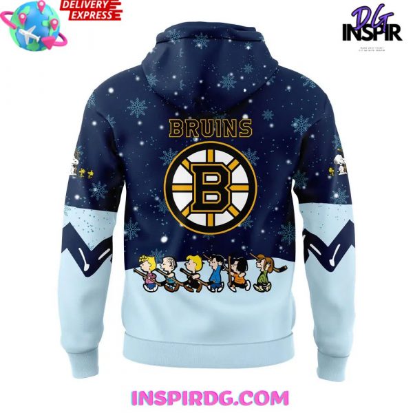 Boston Bruins Peanuts Holiday Specialty Hoodie