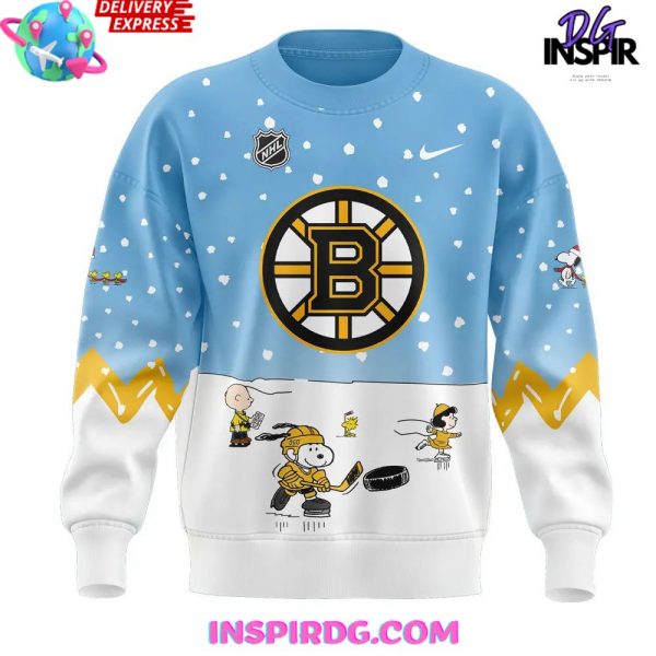 Boston Bruins Peanuts Snoopy Night Special Sweatshirt