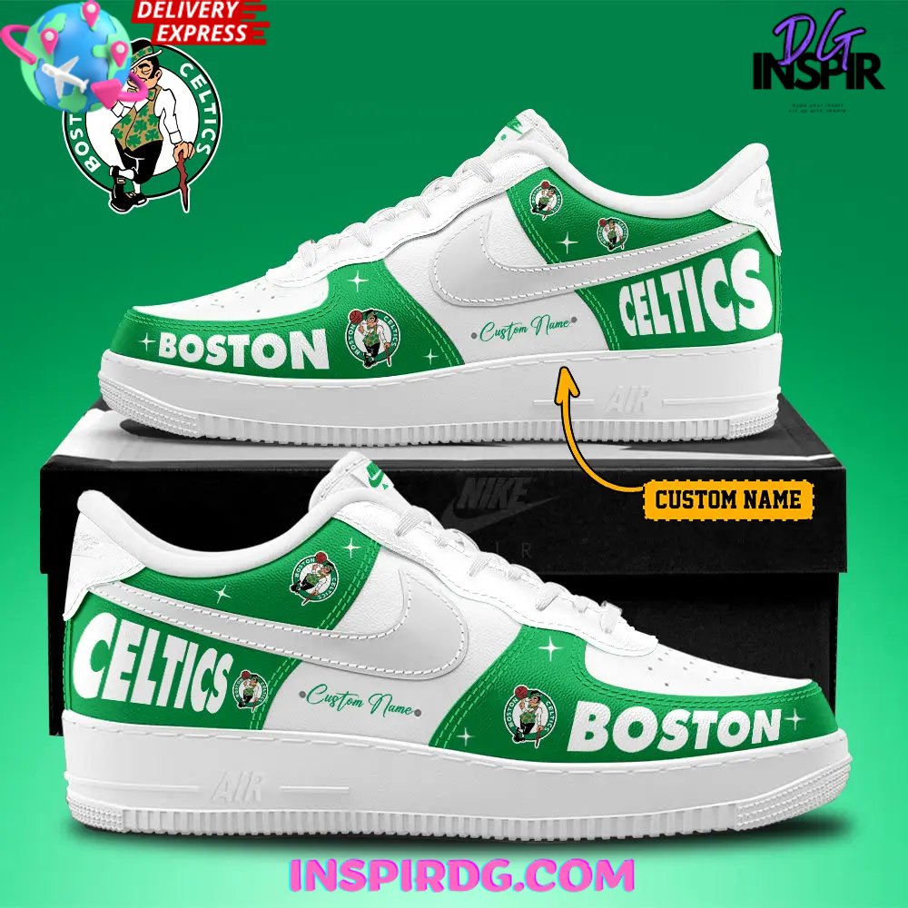 Boston Celtics New Version 2025 Nike Air Force 1 InspirDG