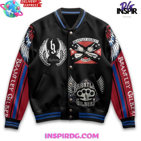 Brantley Gilbert Nation Varsity Jacket