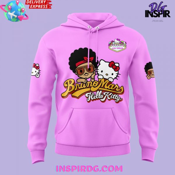 Bruno Mars x Hello Kitty Las 50th Anniversary Special Hoodie