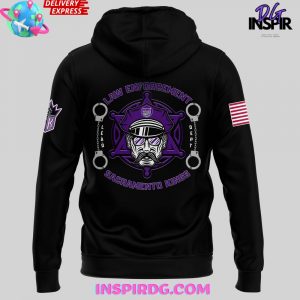 Sacramento Kings Law Enforcement Appreciation Special Hoodie