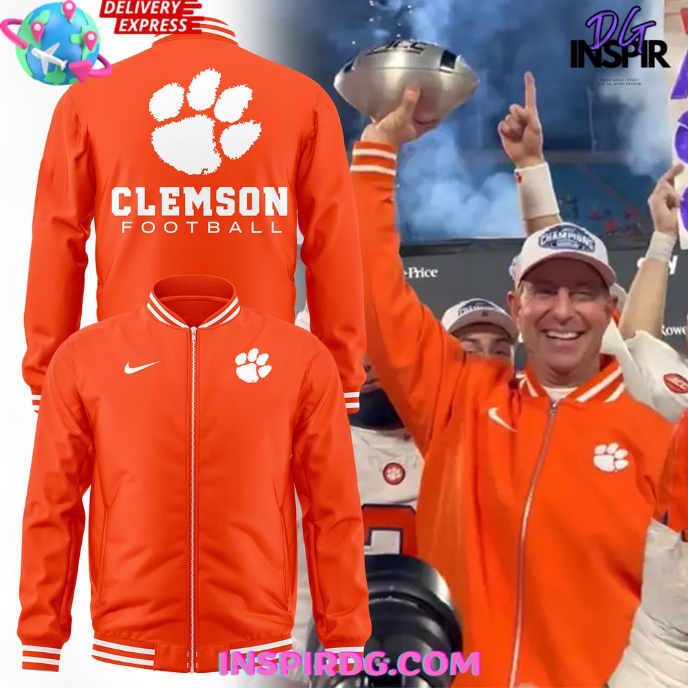 Clemson national championship jacket hotsell