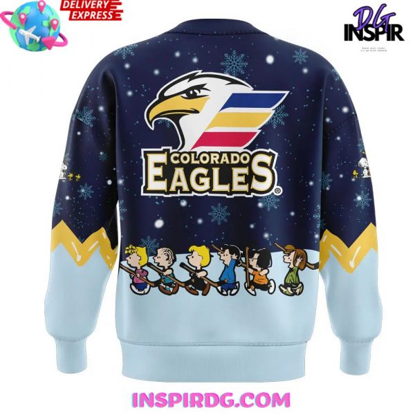 Colorado Eagles Peanuts Holiday Specialty Sweatshirt