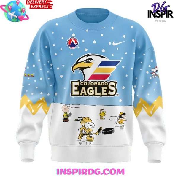 Colorado Eagles Peanuts Snoopy Special Edition Sweatshirt