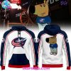 Columbus Blue Jackets x Chill Guy White Hoodie