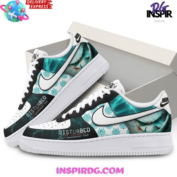 Disturbed 25th Anniversary Tour Limited Edition Nike Air Force 1