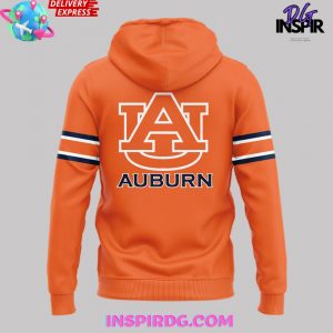 State of Auburn Tigers Football Orange Hoodie