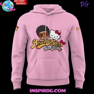Hello Kitty x Bruno Mars Meet & Greet Pink Hoodie