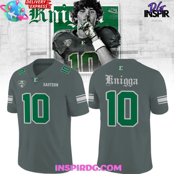Eastern Michigan Eagles Noah Knigga Edition Football Jersey