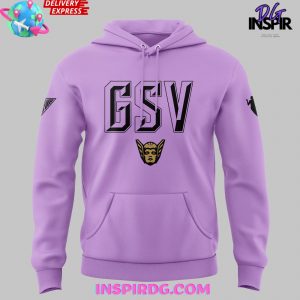 Golden State Valkyries Guardian Secondary Logo Purple Hoodie