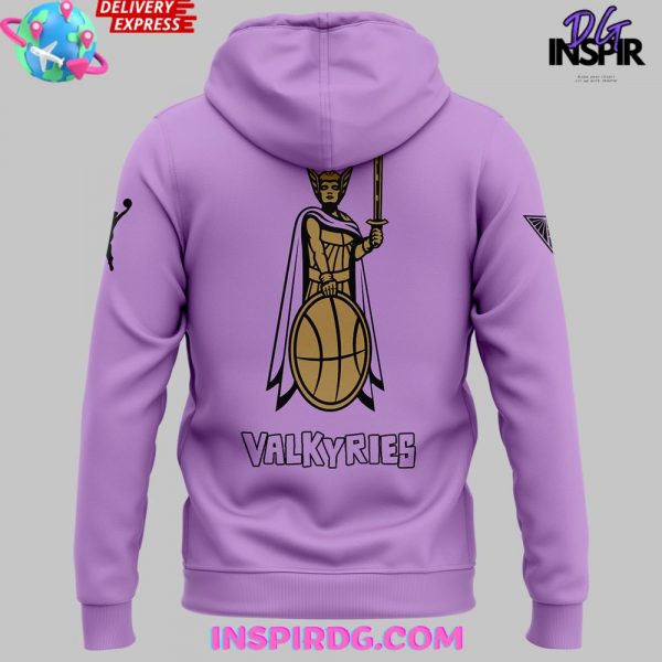 Golden State Valkyries Guardian Secondary Logo Purple Hoodie