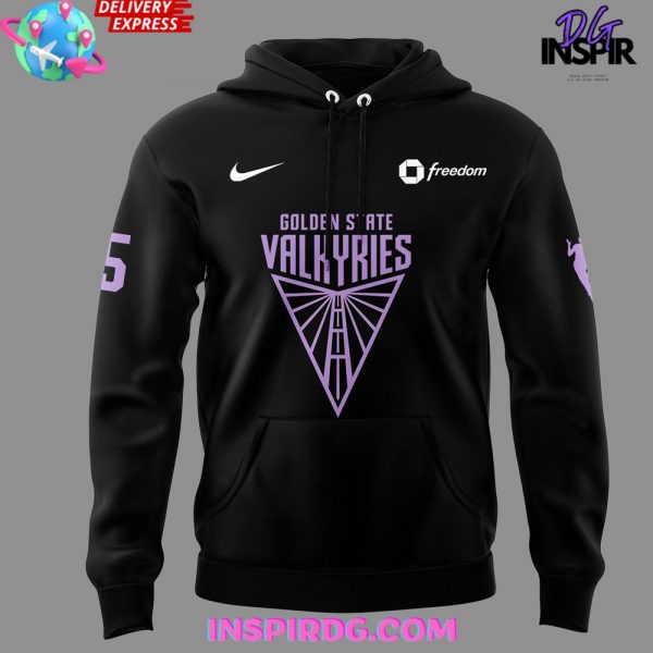 Golden State Valkyries New Season 2025 Black Hoodie