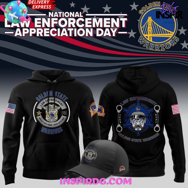 Golden State Warriors Law Enforcement Appreciation Special Hoodie