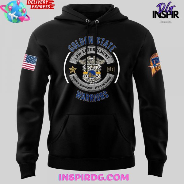 Golden State Warriors Law Enforcement Appreciation Special Hoodie