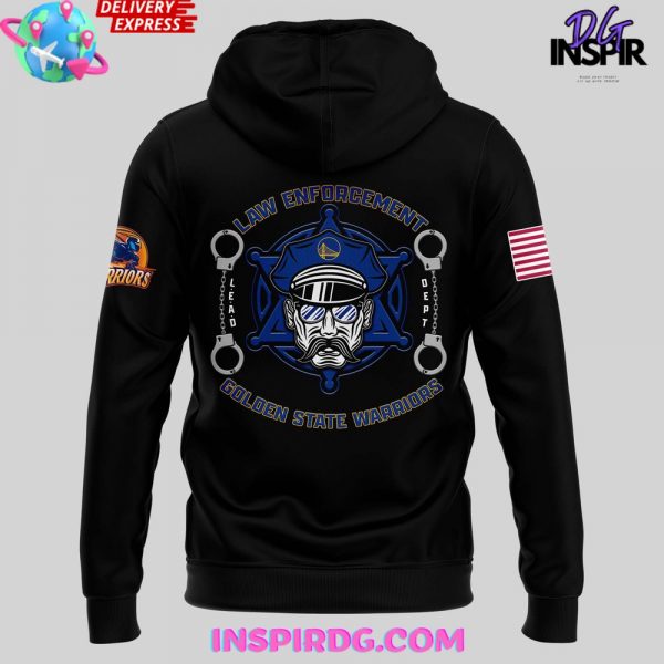 Golden State Warriors Law Enforcement Appreciation Special Hoodie
