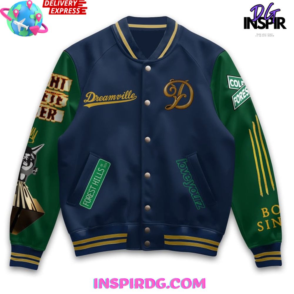 J. Cole Born Sinner Tour 3M fashion Jacket