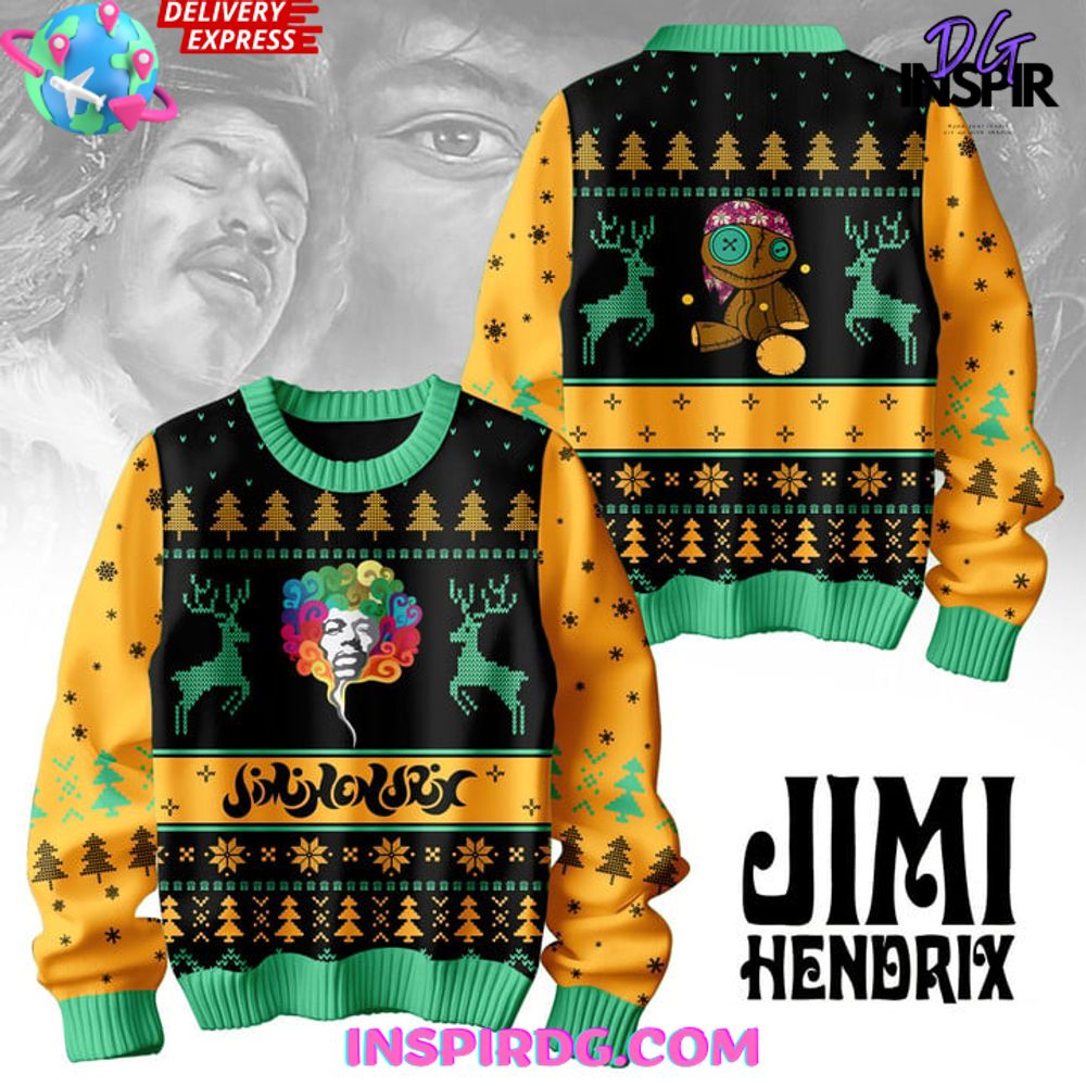 Jimi Hendrix Special Ugly Sweater Jimi Hendrix Special Ugly Sweater