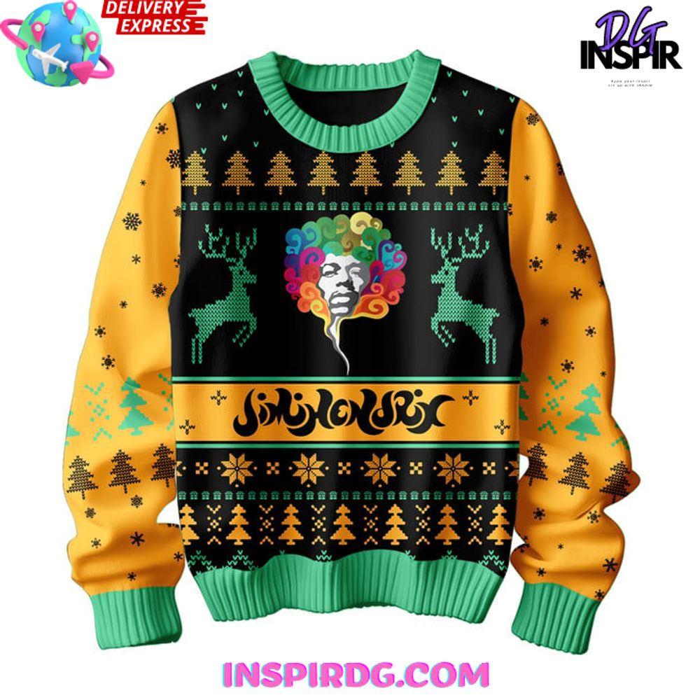Jimi Hendrix Special Ugly Sweater Jimi Hendrix Special Ugly Sweater