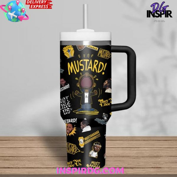 Kendrick Lamar Mustard Limited Edition Stanley Tumbler Cup