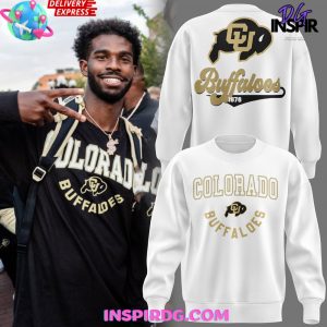 Colorado Buffaloes Vintage 2024 White Sweatshirt
