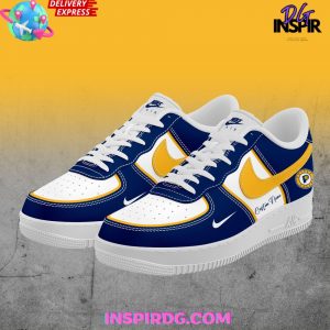 Air force 1 blue and gold sales