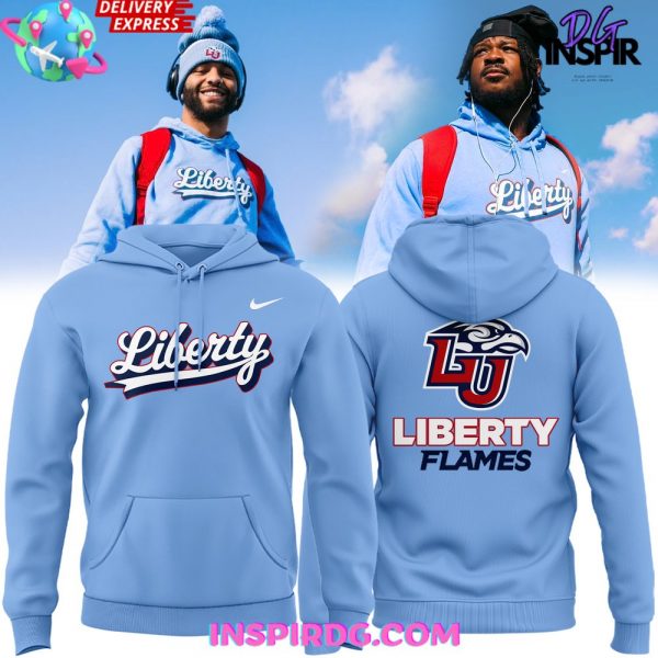 Liberty Flames Blue Special Edition Nike Hoodie