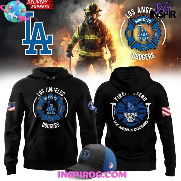 Los Angeles Dodgers Firefighter Appreciation Night Special Hoodie