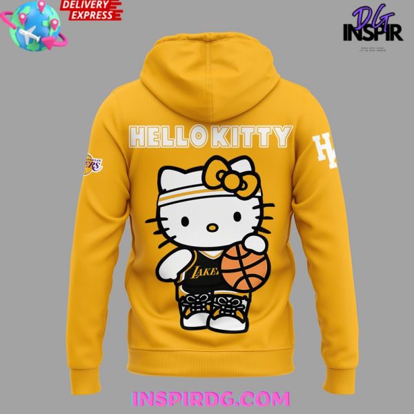 Los Angeles Lakers x Hello Kitty Night Gold Hoodie