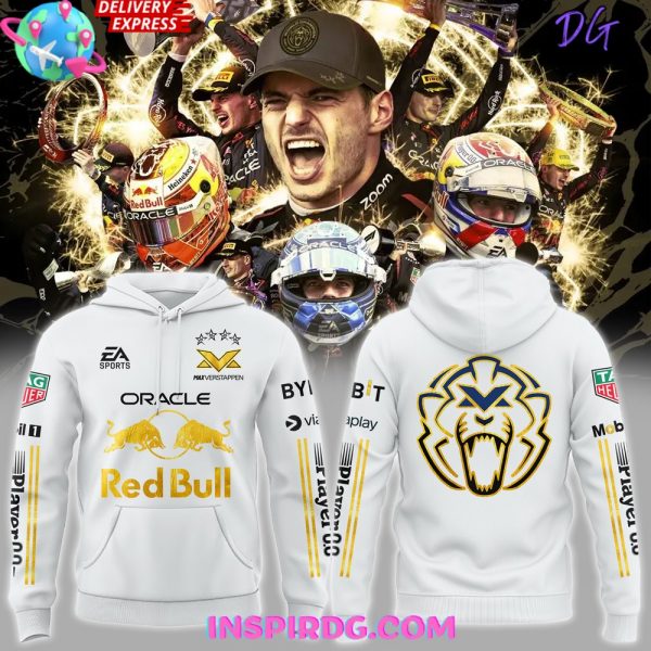 Max Verstappen Red Bull Racing Champion Hoodie