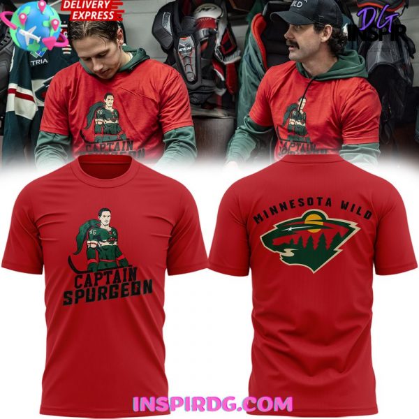 Minnesota Wild Captain Spurgeon Special T-Shirt