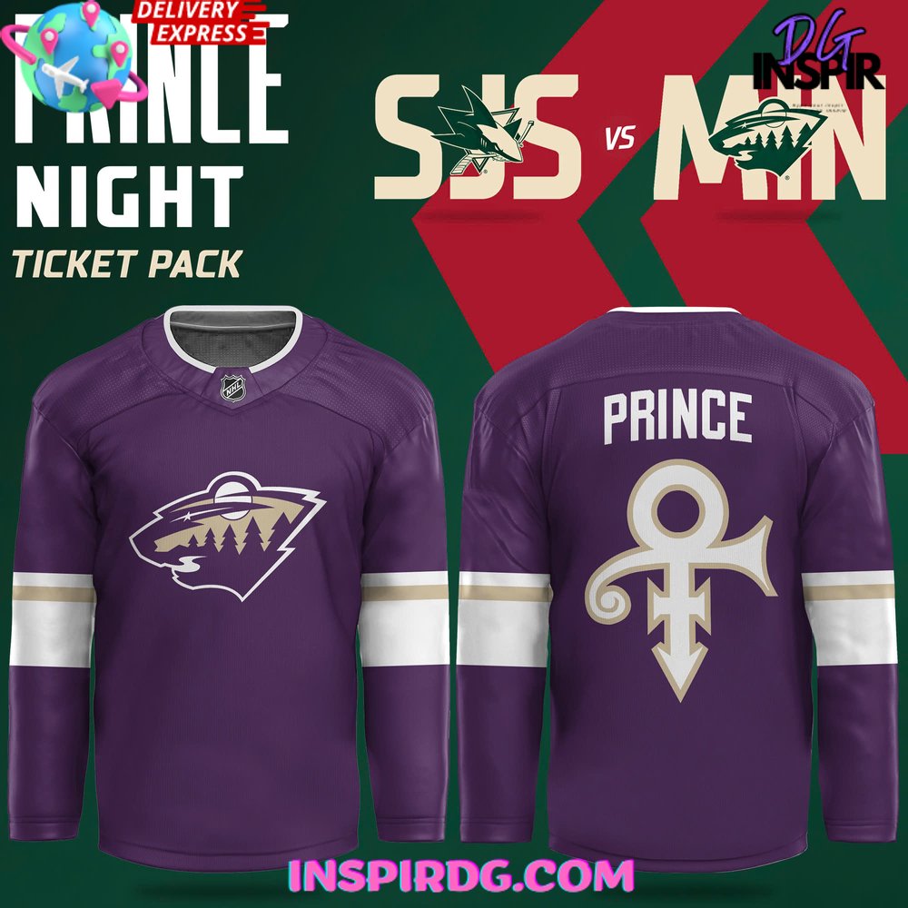 Minnesota Wild Prince Night Limited Hockey Jersey InspirDG