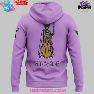 Golden State Valkyries Guardian Secondary Logo Purple Hoodie