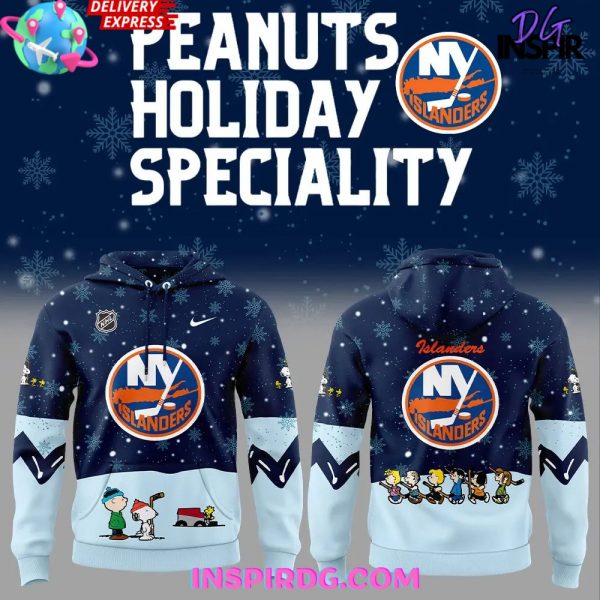 New York Islanders Peanuts Holiday Speciality Hoodie
