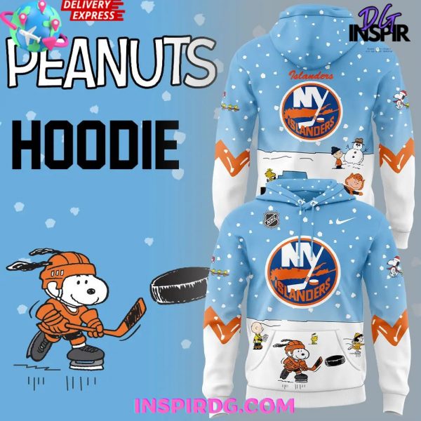 New York Islanders Peanuts & Snoopy Night Hoodie