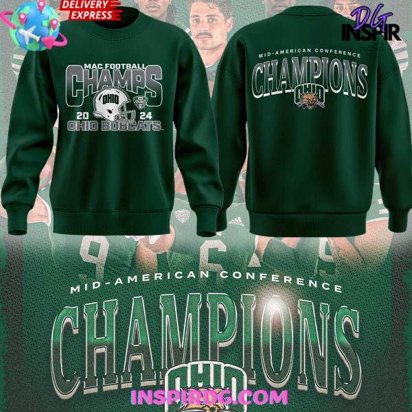 Ohio Bobcats 2024 MAC Champions Special Sweatshirt