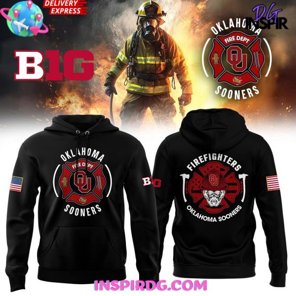 Oklahoma Sooners Firefighter Appreciation Night Special Hoodie