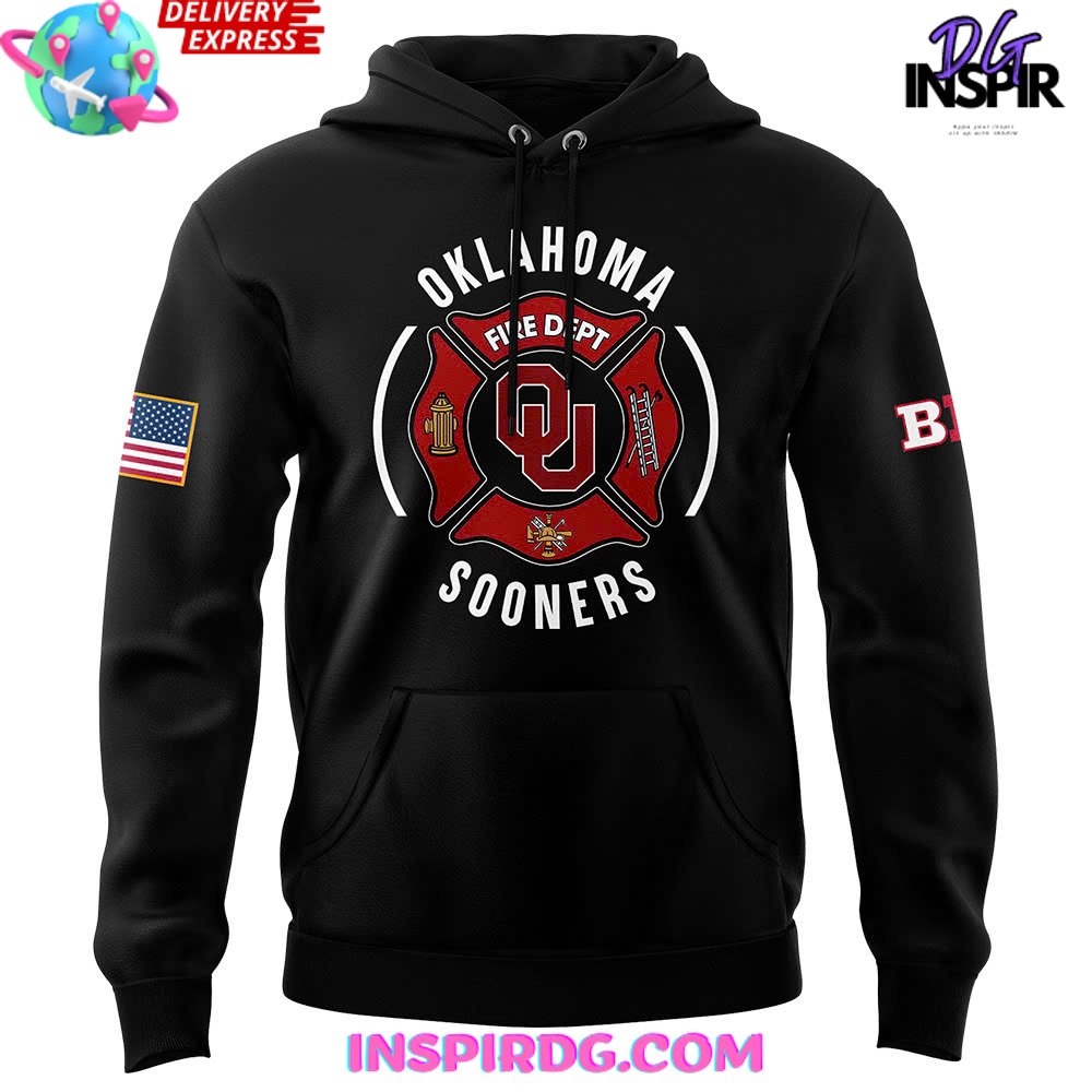 Oklahoma Sooners Firefighter Appreciation Night Special Hoodie Oklahoma Sooners Firefighter Appreciation Night Special Hoodie