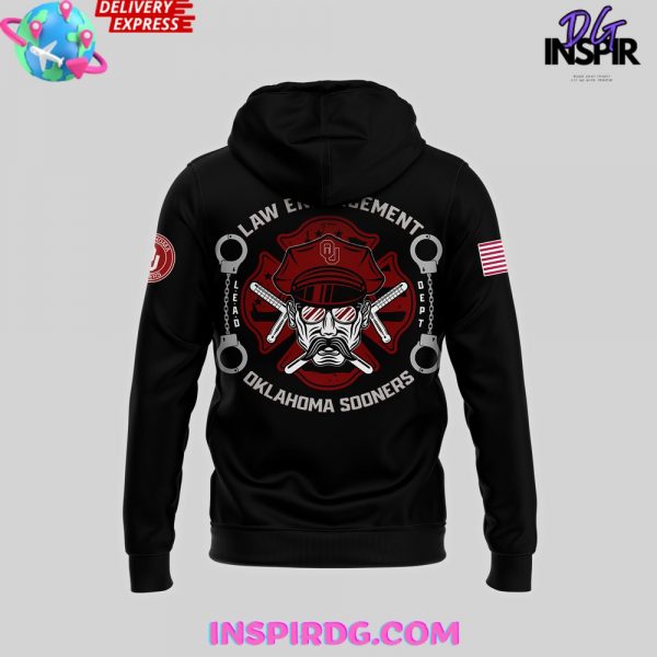 Oklahoma Sooners Law Enforcement Appreciation Special Hoodie
