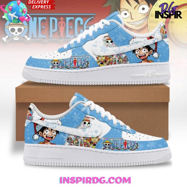One Piece Luffy Christmas Limited Edition Nike Air Force 1