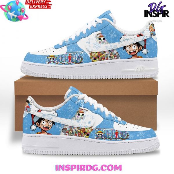 One Piece Luffy Christmas Limited Edition Nike Air Force 1